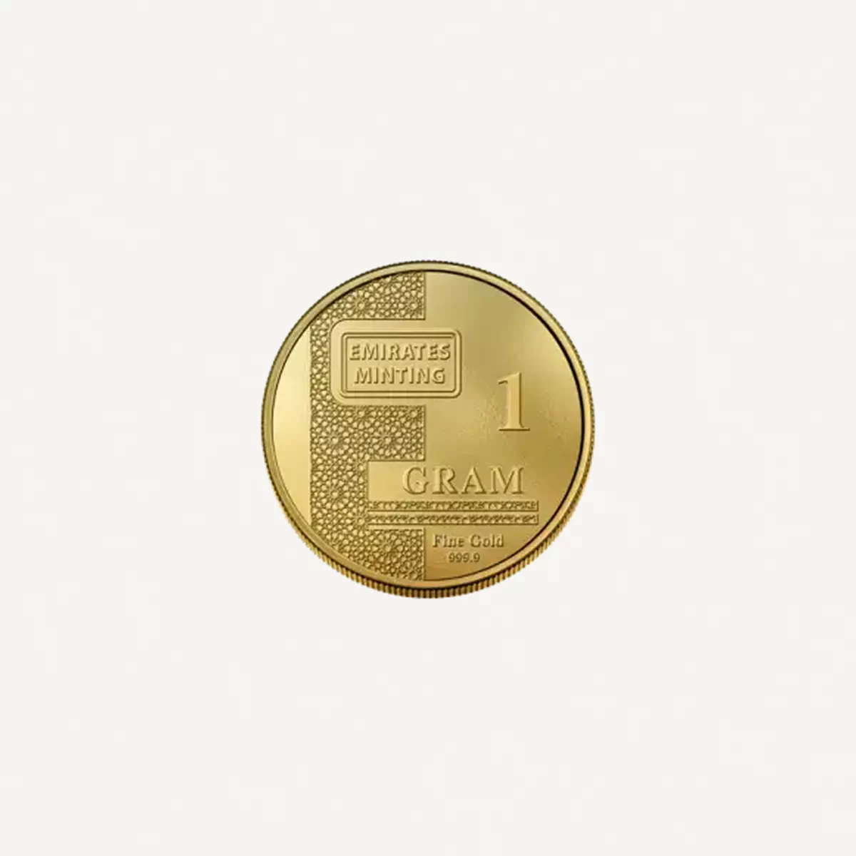 Emirates Minting 1g Gold Coin