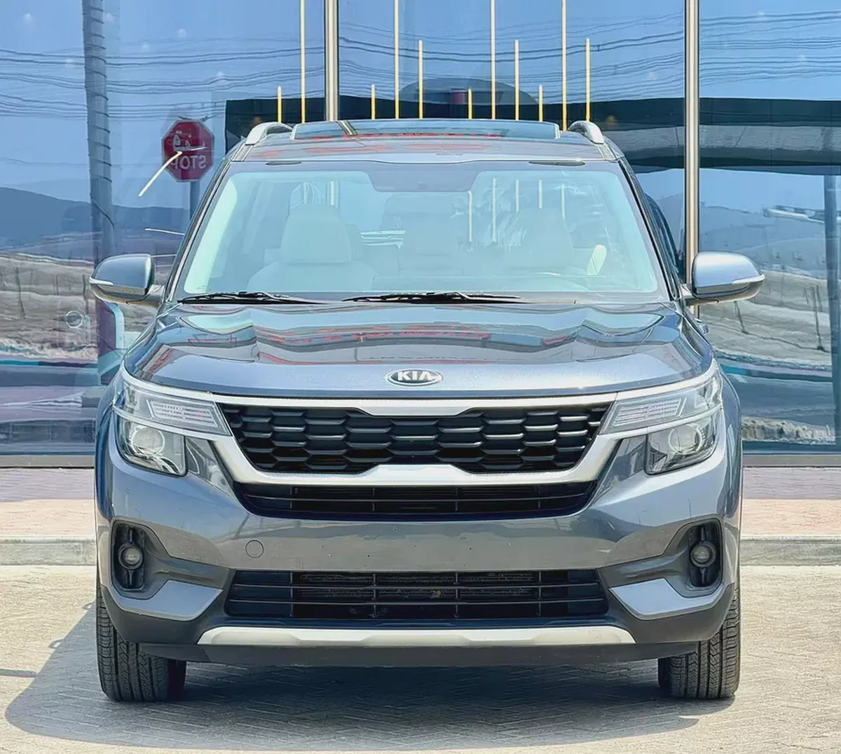 740-Monthly Kia Seltos 2021 l GCC l Accident Free | Sunroof-2-2