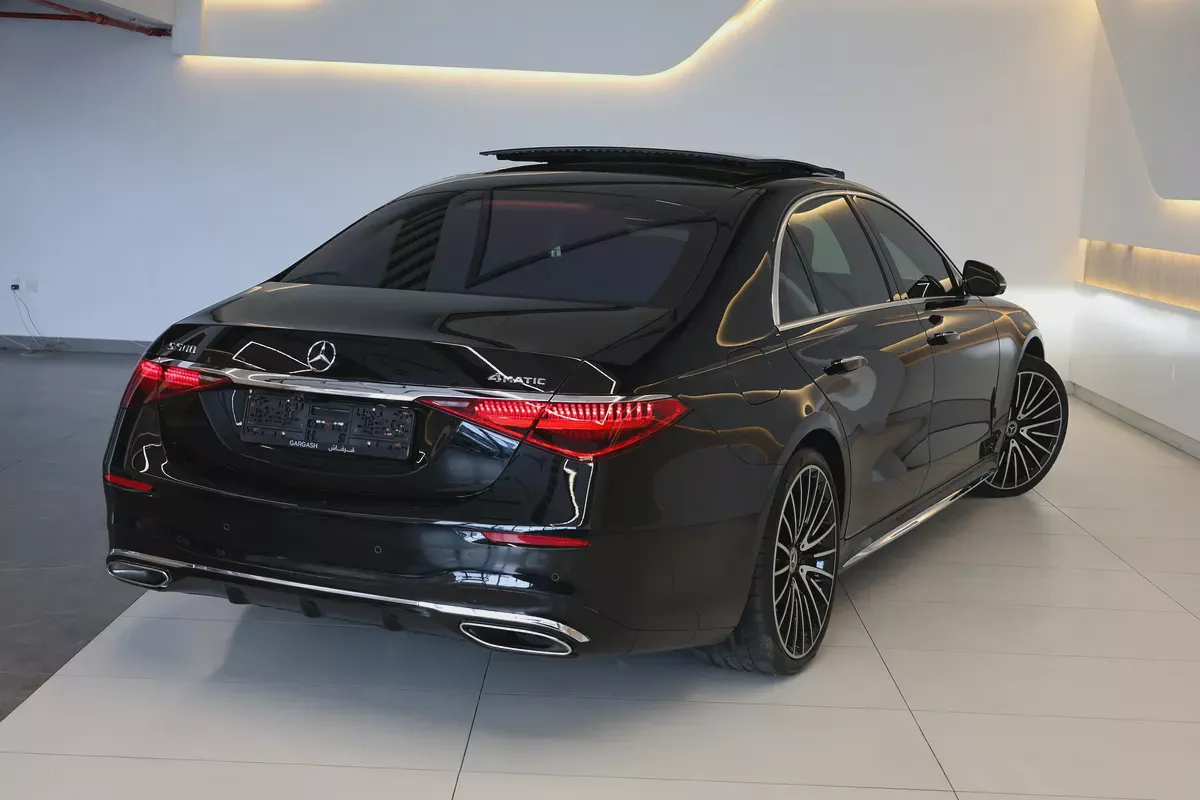 S500 4MATIC - GCC SPECS - WARRANTY / SERVICE 105,000 KM - FULL SERVICE HISTORY - ACCIDENT FREE --5-5