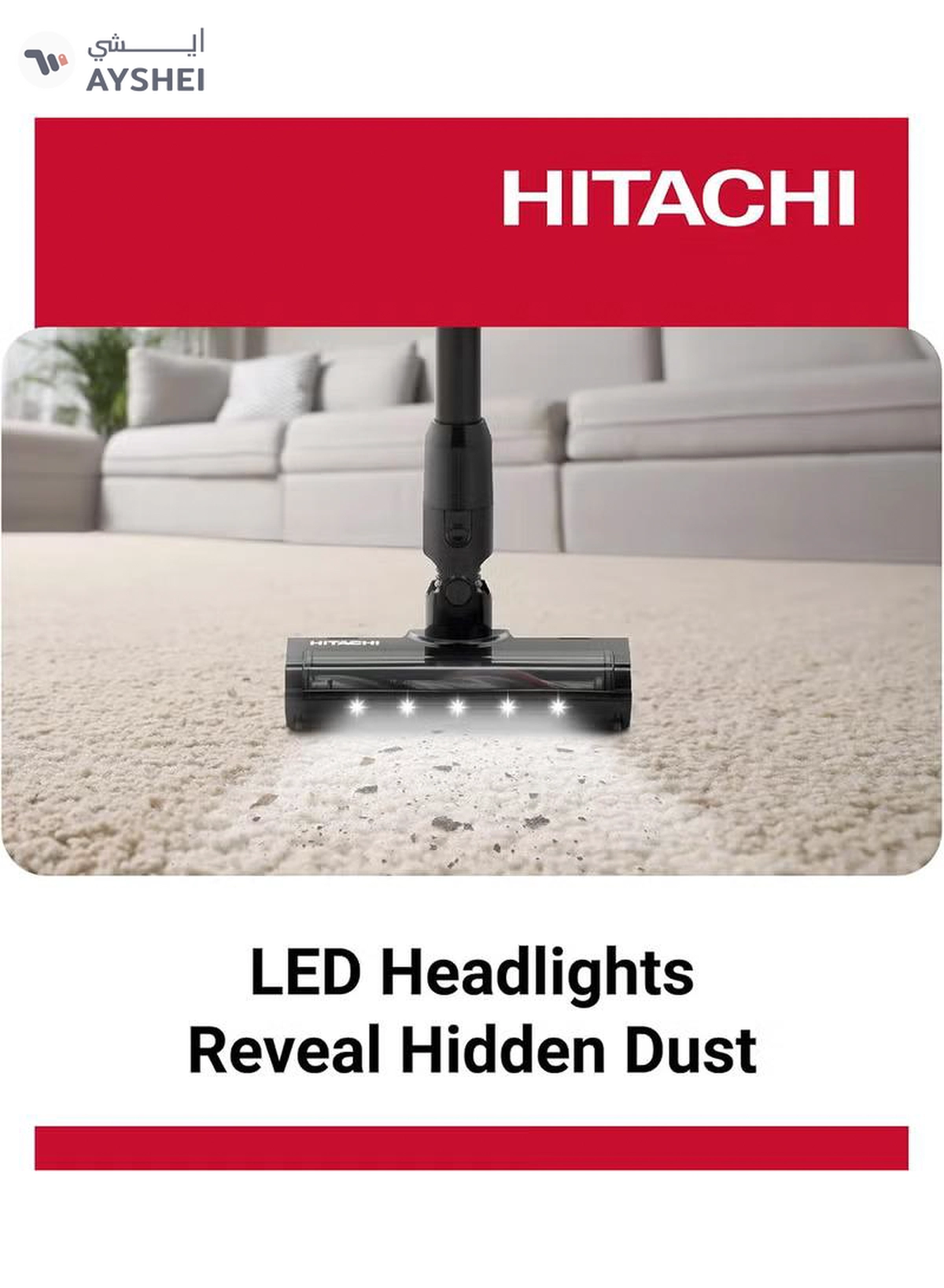 HITACHI Vacuum Cleaner Powerful Household Cordless Vacuum with versatile and low-noise 40Mins Runtime, Handheld Vacuum for Home Carpet, Floor, Stick Vacuum Cleaner,1 Year Warranty 250 W PV-X90NPWH White-8-8