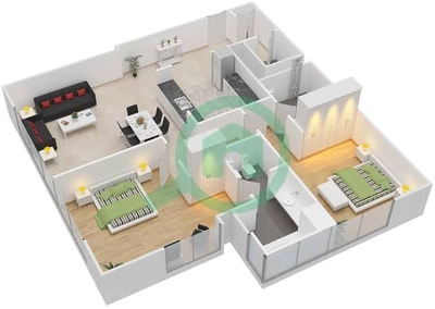 Marina Blue Tower, Marina Square, Al Reem Island, Abu Dhabi-1