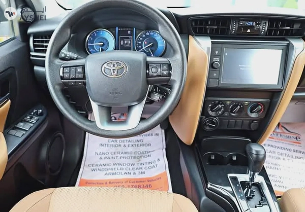 Toyota Fortuner 2022 model available @2000 monthly Emi with zero downpayment bank finance