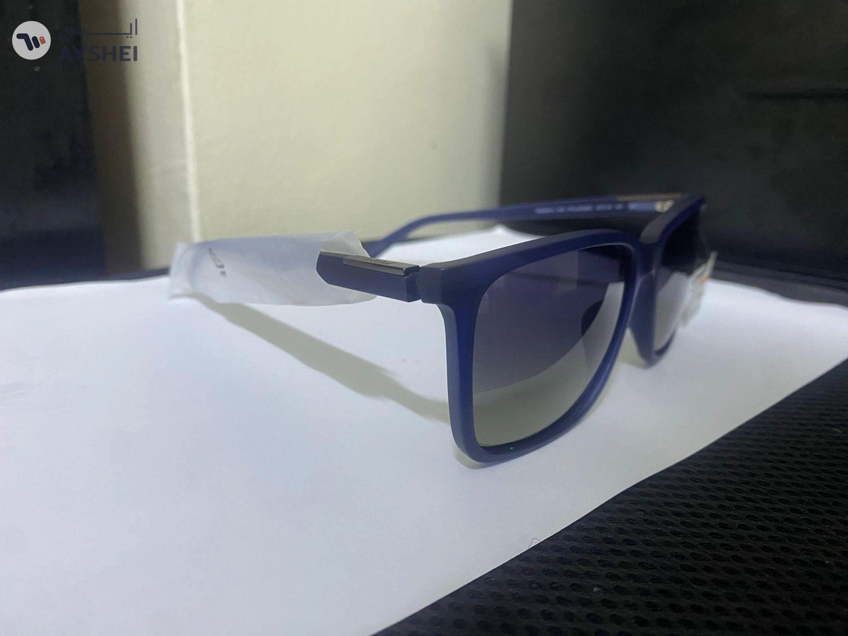 Timberland TB9280-H Polarized Men’s Sunglasses | Square Blue Acetate Frame-3-3