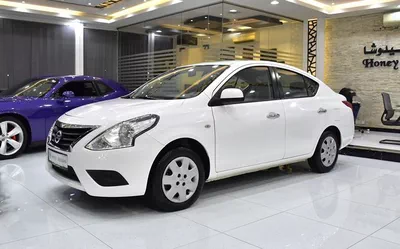 Nissan Sunny ( 2023 Model ) in White Color GCC Specs-1