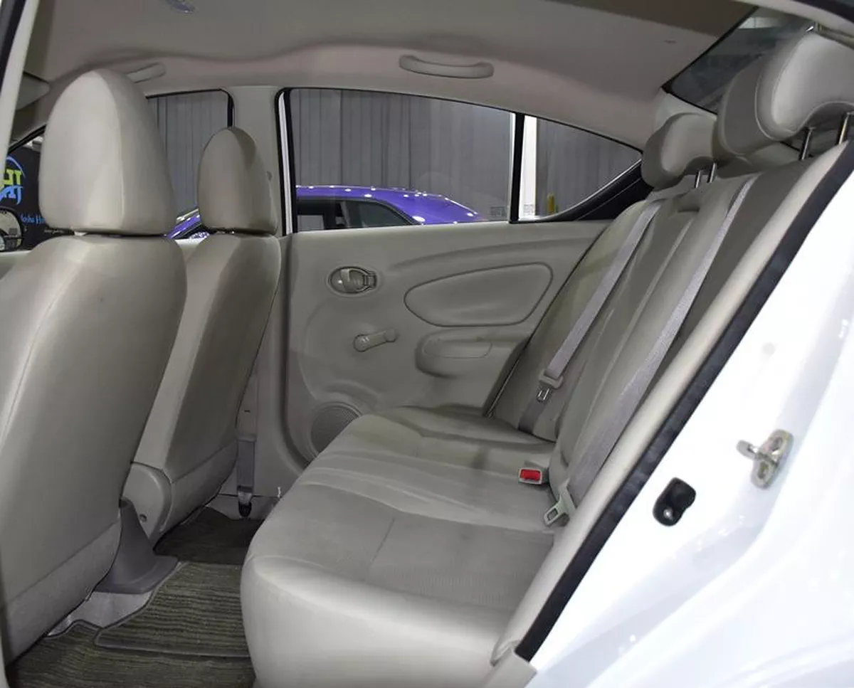 Nissan Sunny ( 2023 Model ) in White Color GCC Specs-8-8