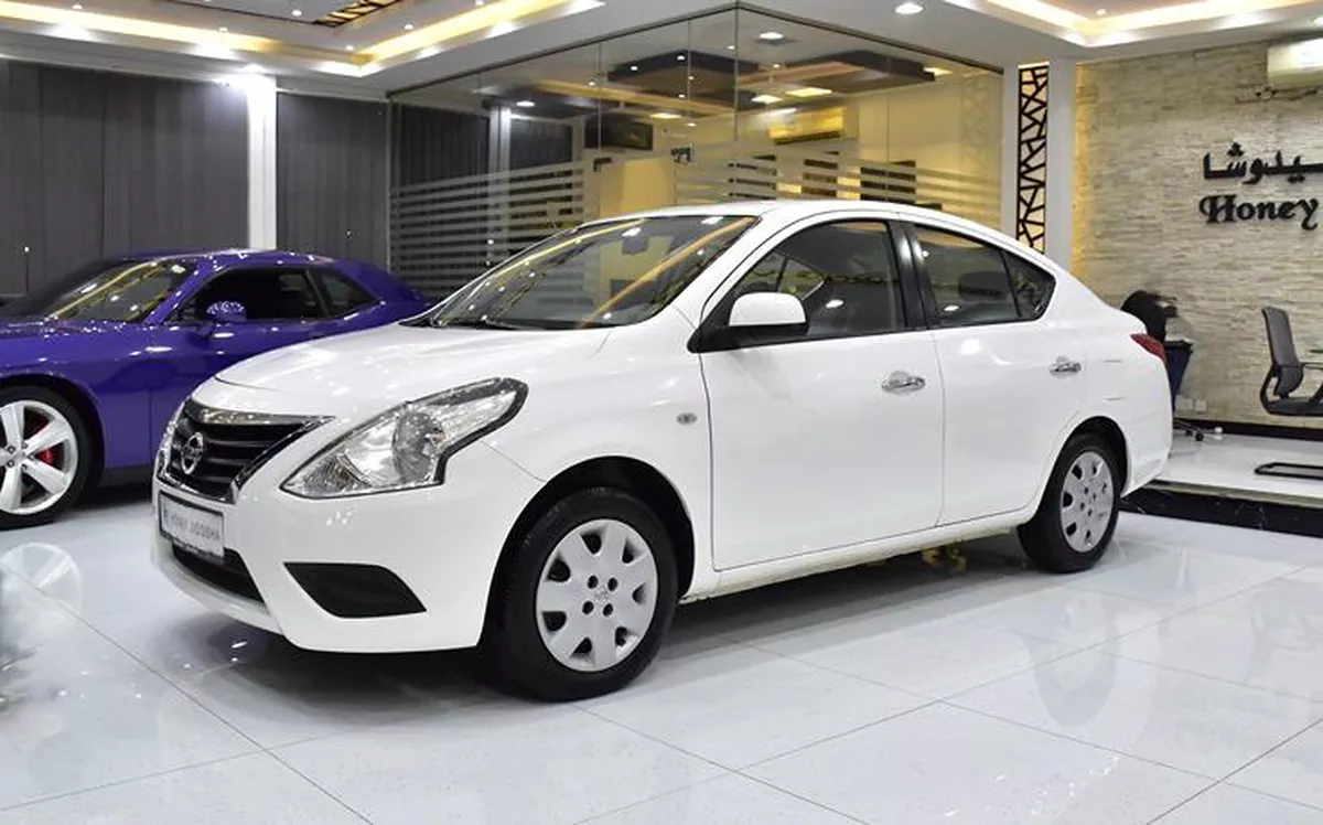 Nissan Sunny ( 2023 Model ) in White Color GCC Specs-1-1