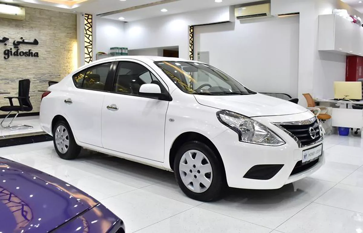 Nissan Sunny ( 2023 Model ) in White Color GCC Specs-12-12