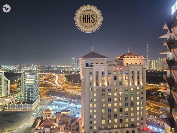 Elegant furnished 1bhk 2bathrooms in 100k balcony wardrobes 1parking
