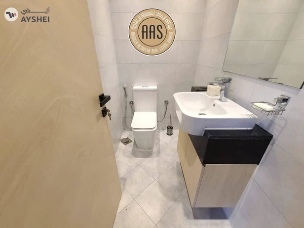 Elegant furnished 1bhk 2bathrooms in 100k balcony wardrobes 1parking
