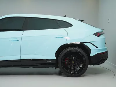 WARRANTY 2 years | Light Blue exterior | 2024 Lamborghini Urus S-4
