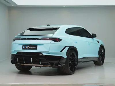 WARRANTY 2 years | Light Blue exterior | 2024 Lamborghini Urus S-5