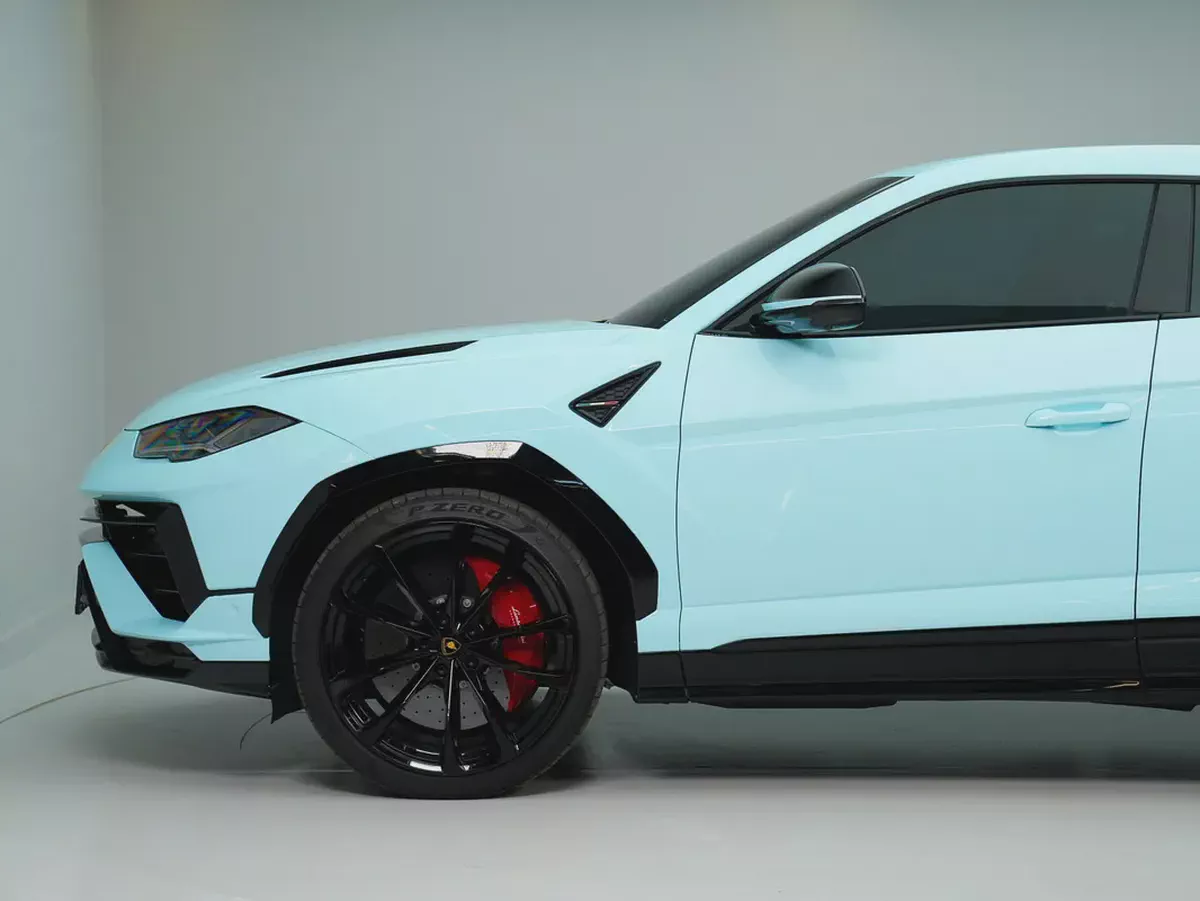 WARRANTY 2 years | Light Blue exterior | 2024 Lamborghini Urus S-3-3