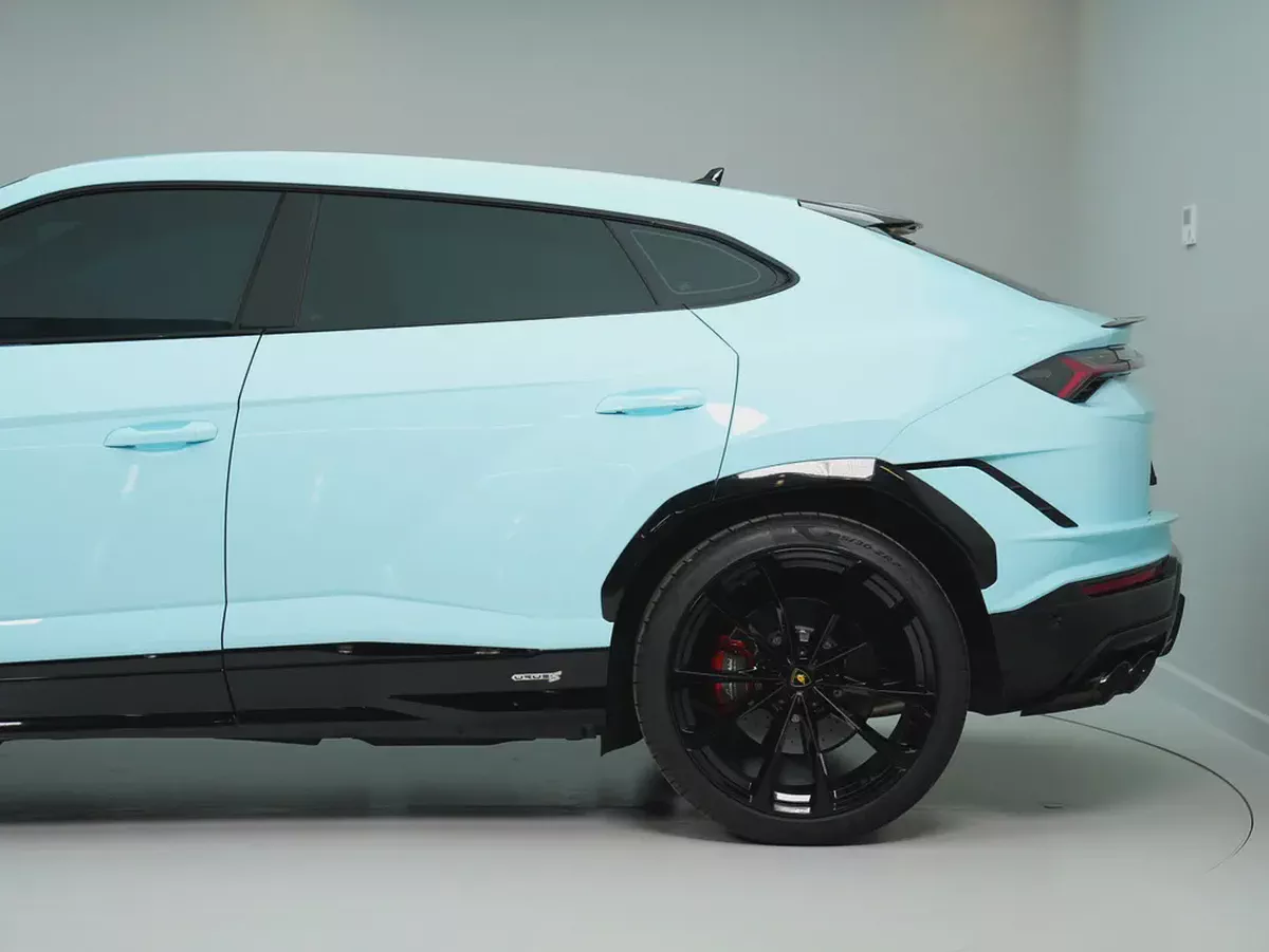 WARRANTY 2 years | Light Blue exterior | 2024 Lamborghini Urus S-4-4