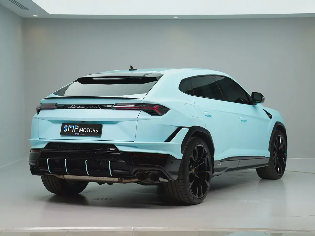 WARRANTY 2 years | Light Blue exterior | 2024 Lamborghini Urus S-5-5