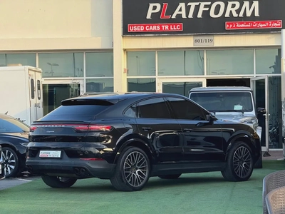 Porsche cayenne coupe model 2023 gcc original paint بورش كايان كوب ٢٠٢٣ خليجي صبغ وكالة-4