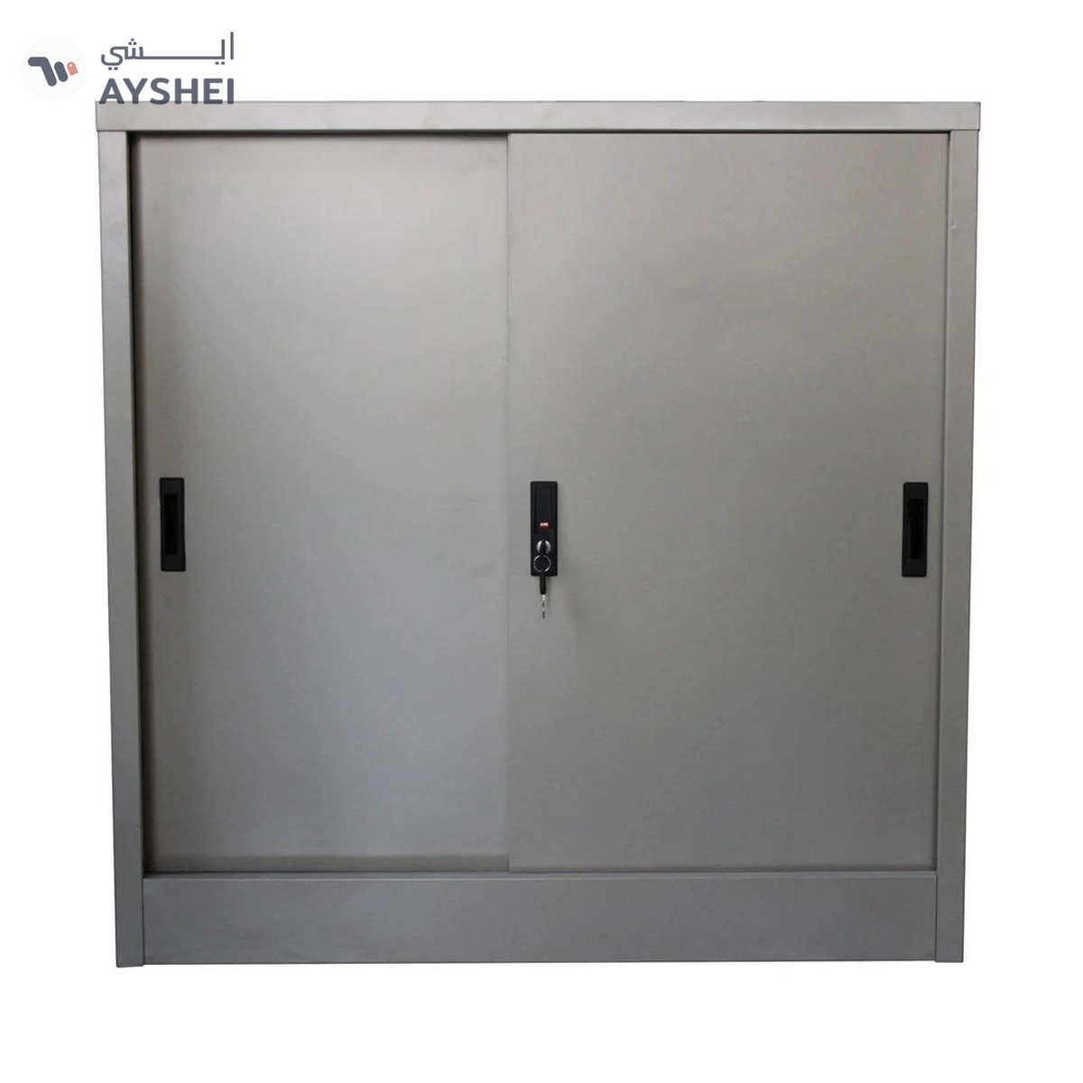 Steel Sliding Door Low Height Cupboard, Heavy Duty-1-1