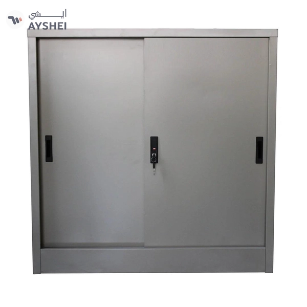 Steel Sliding Door Low Height Cupboard, Heavy Duty