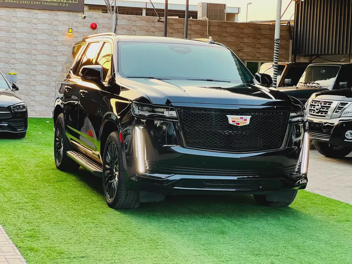 كاديلاك اسكاليد Premium Luxury موديل 2021 وارد أمريكي | أسود ملكي | Cadillac Escalade Premium Luxury-4-4