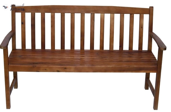 YATAI Decor Premium Wooden Outdoor Bench – Durable 2-3 Seater Garden Furniture, 145cm