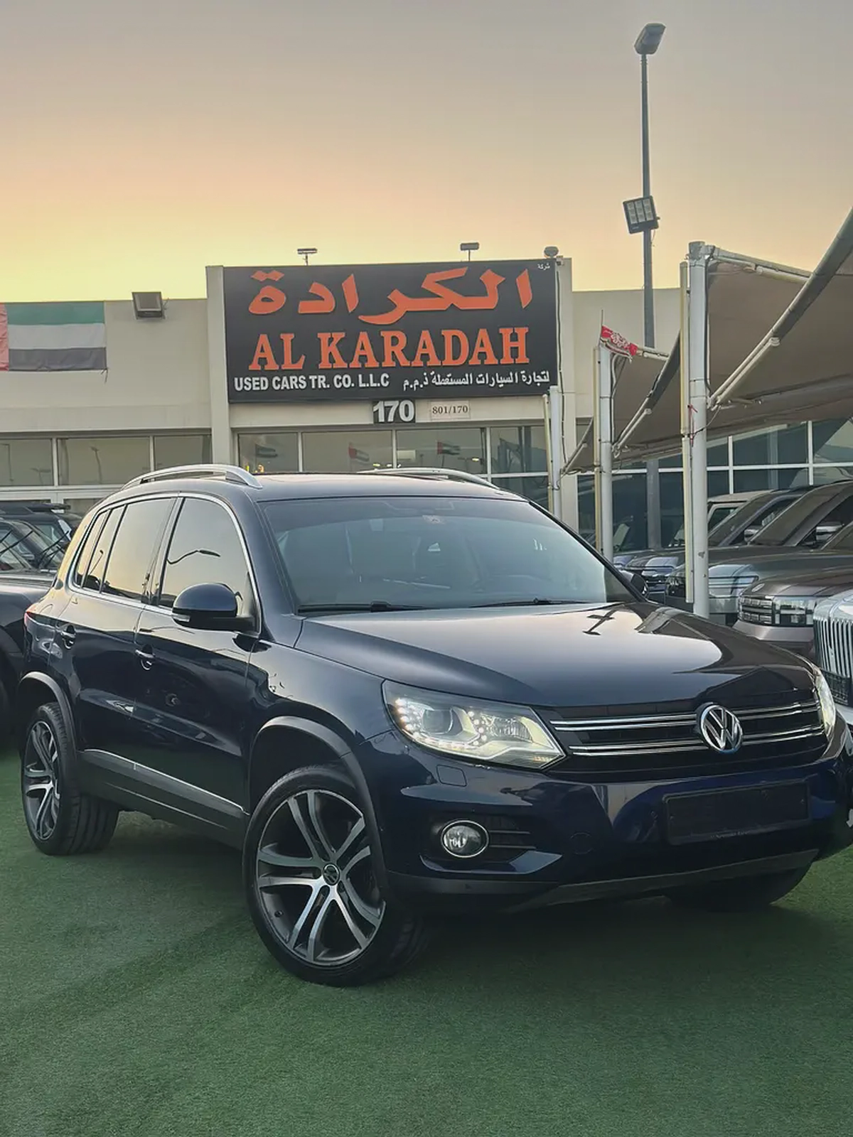 Volkswagen Tiguan Highline | TSI 4Motion | 2016 | GCC | 91,000 km | Blue / Beige | Single Owner-0-0