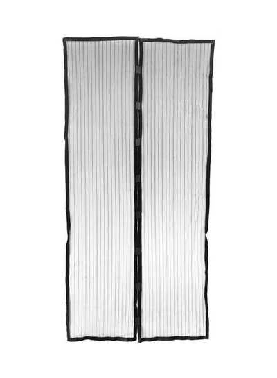 Magic Mesh Magnetic Mesh Curtain Black-1
