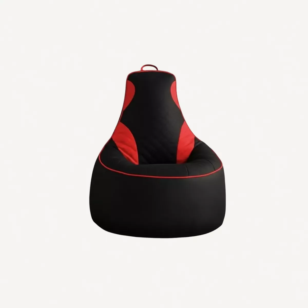 Premium Filled Gaming Bean Bag Chair – High-Back Quilted Seat, Side Pockets, Headphone Hanger & Water-Repellent Fabric – Ergonomic Support for Gaming, Lounge & Movie Nights