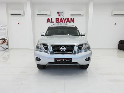 نيسان باترول SE V6 فضي / اسود خليجي Nissan Patrol SE V6 2018 - GCC Specs - Excellent Condition-4