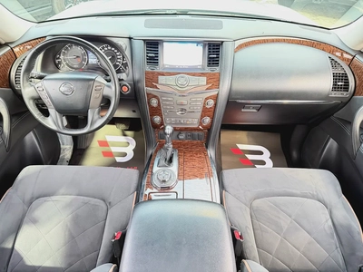 نيسان باترول SE V6 فضي / اسود خليجي Nissan Patrol SE V6 2018 - GCC Specs - Excellent Condition-8