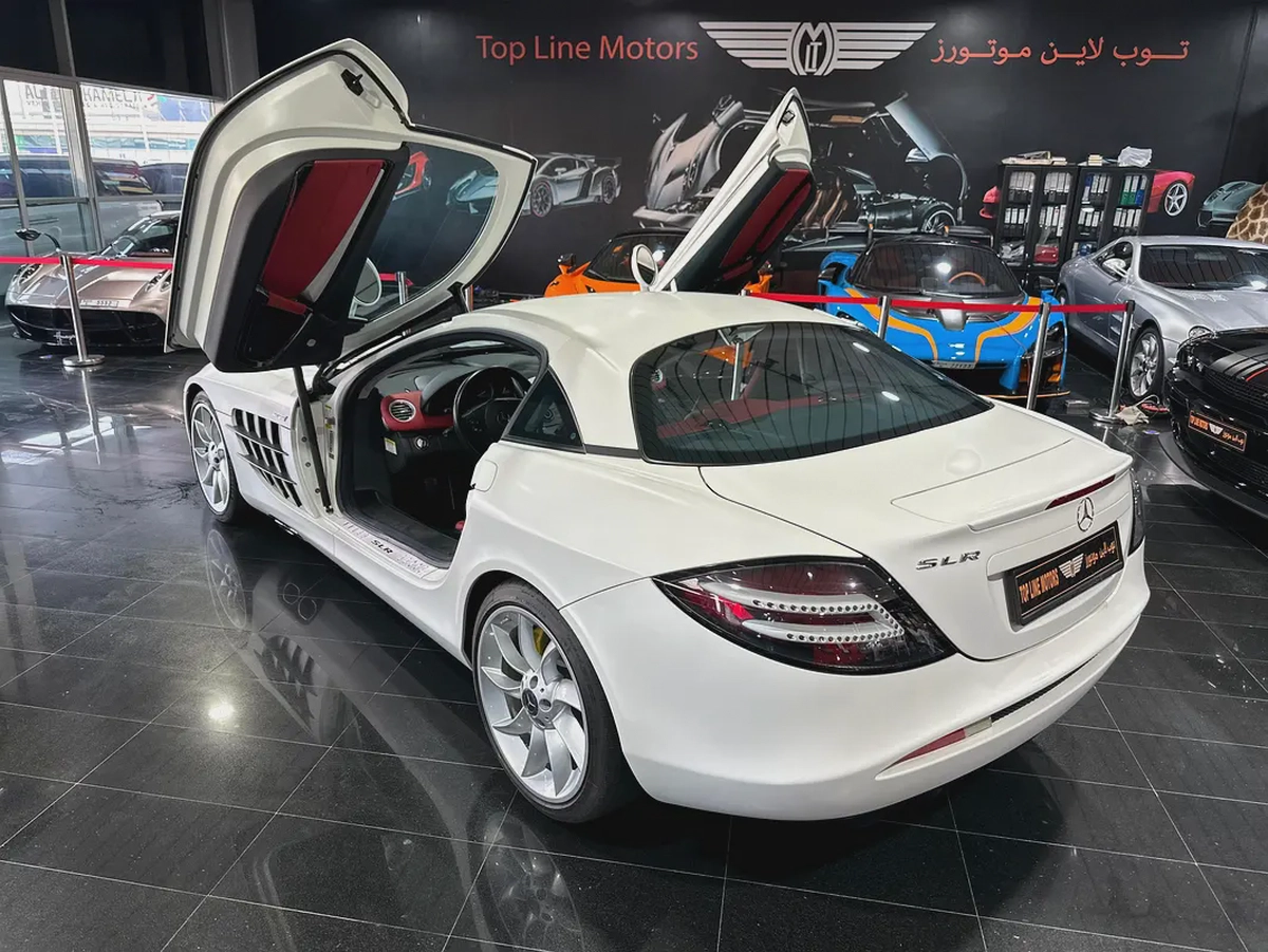 Mercedes -Benz SLR, Full Service History From Abudhabi Dealer, AMERICAN SPECS, must see to believe-5-5
