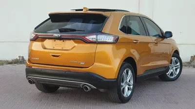 FORD EDGE TITANIUM AWD - GCC SPECS - UNDER WARRANTY - ACCIDENT FREE - EXCELENT CONDITION --3
