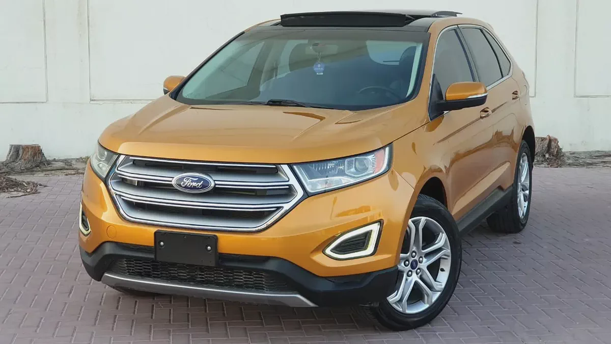 FORD EDGE TITANIUM AWD - GCC SPECS - UNDER WARRANTY - ACCIDENT FREE - EXCELENT CONDITION -