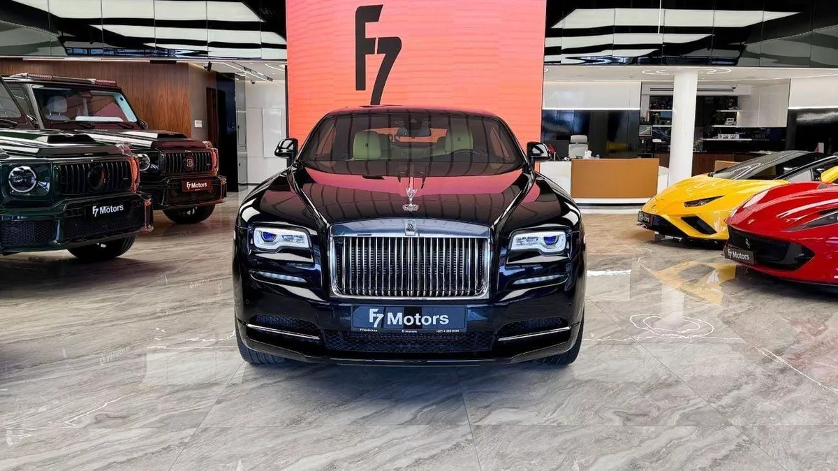 Rolls Royce Wraith STD Rolls-Royce Wraith 2018 – GCC - Full Service Histiry-1-0
