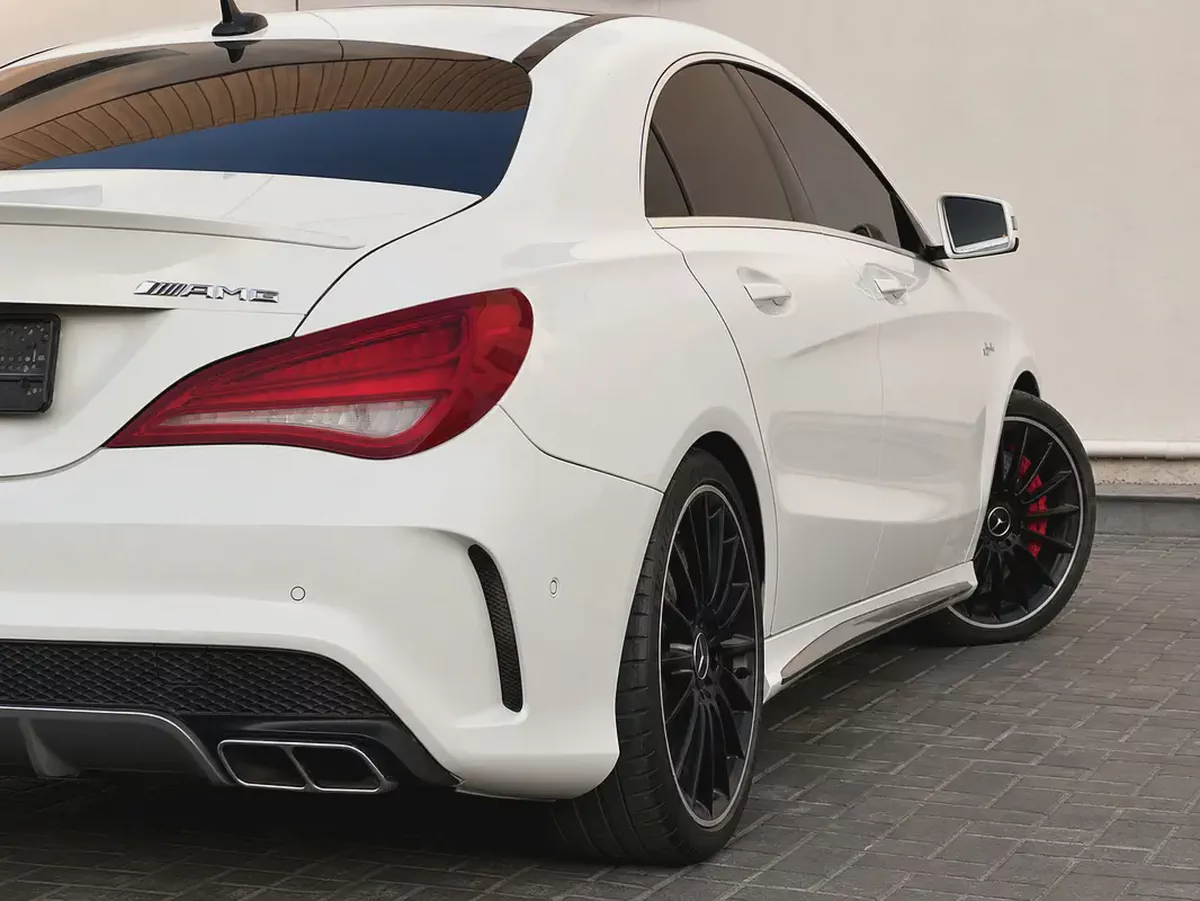 AED 3,817 P.M | Mercedes-Benz | CLA 45 S AMG 4MATIC+ 2015 | GCC Specs | 2.0L | Pristine Condition-4-4