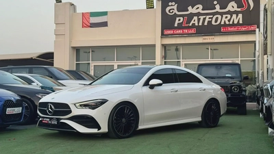 Mercedes-Benz CLA 250 4MATIC 2025 | GCC Specs | Original paint | under warrant Luxury Sport Sedan-4