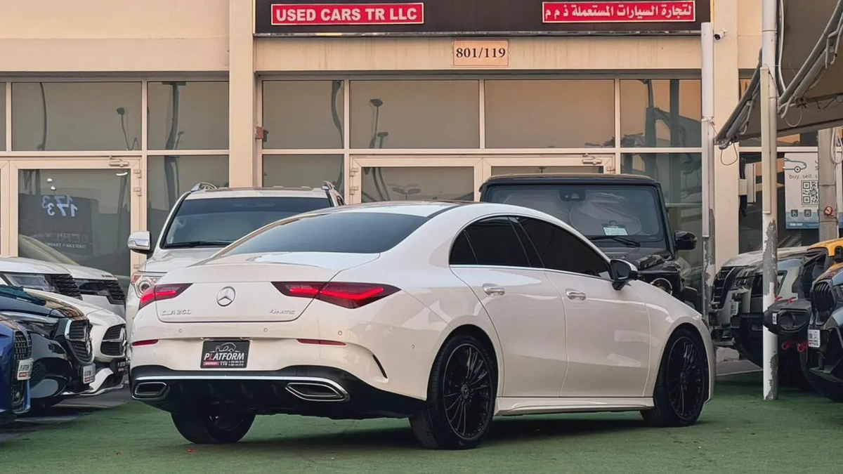 Mercedes-Benz CLA 250 4MATIC 2025 | GCC Specs | Original paint | under warrant Luxury Sport Sedan-8-8