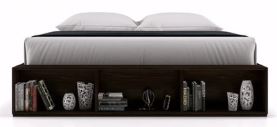 Toshi Platform Storage Bed, King/Queen/Super King, Custom-4