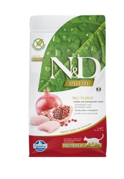 Farmina Chicken & Pomegrante Neutered Cat Dry Food, 1.5Kg-0