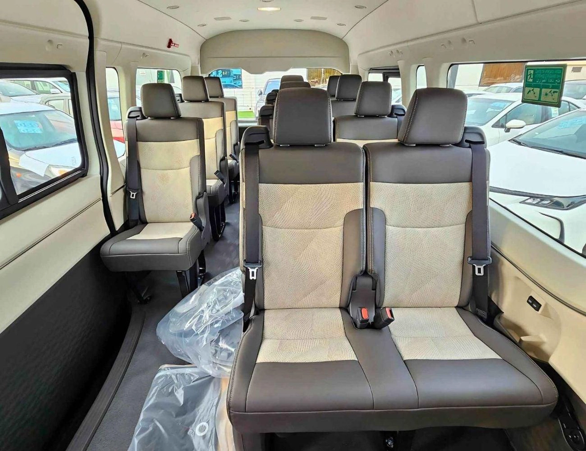Toyota Hiace GL HIGHROOF GL | 3.5L PETROL M/T V6 | HIGH OPTION 13 SEATER (CODE # HHGL35MP)-17-0