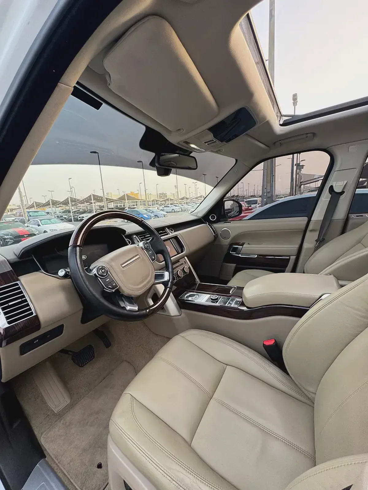 رينچ روڤر فوچ SUPERCHARGED موديل 2014 خليجى بانوراما فل اوبشم صبغ الوكاله-14-14