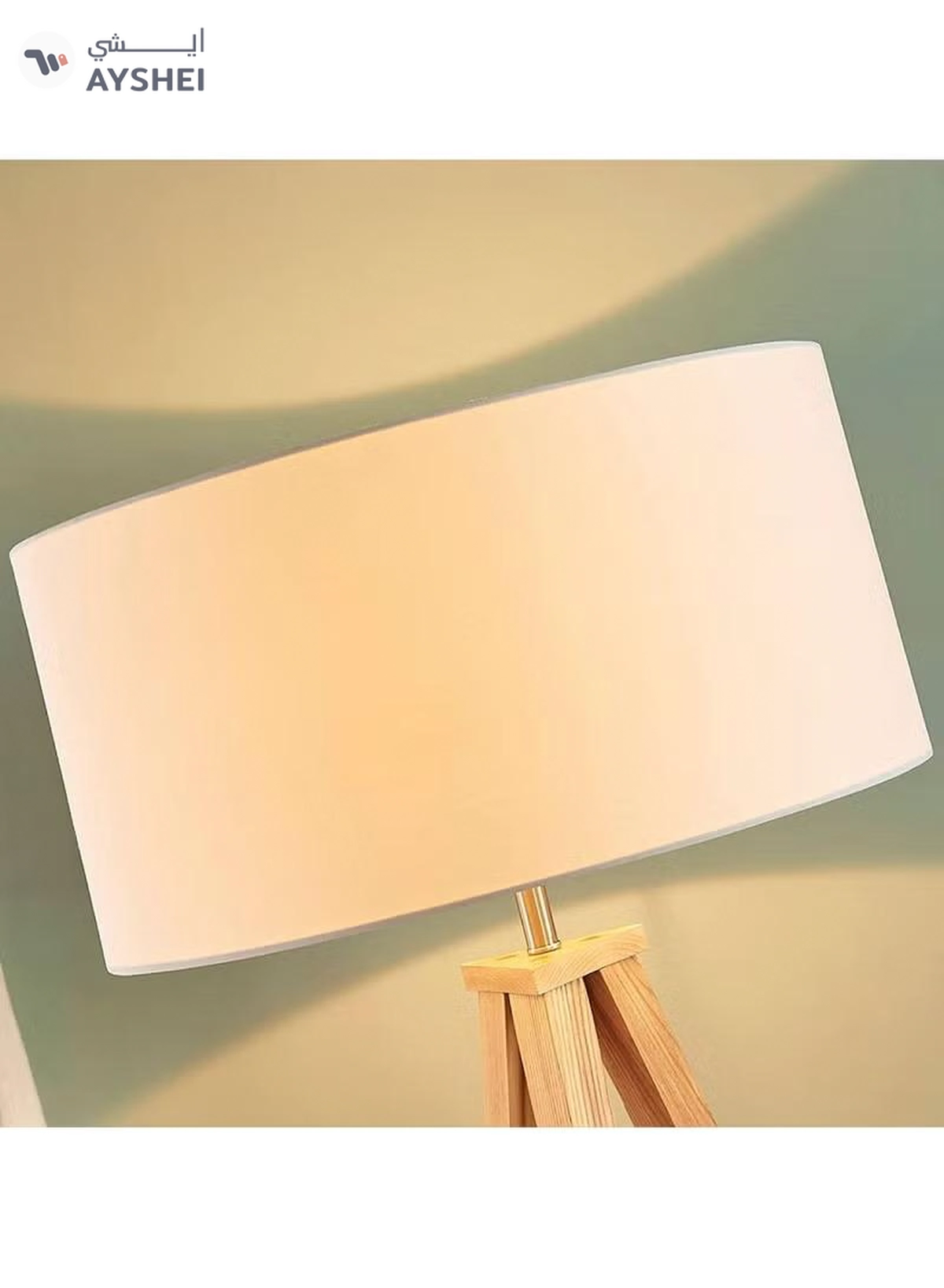 DubaiGallery Nordic Vertical Bedside Floor Lamp Inclined Rod for Living Room & Bedroom With 12W-1-1