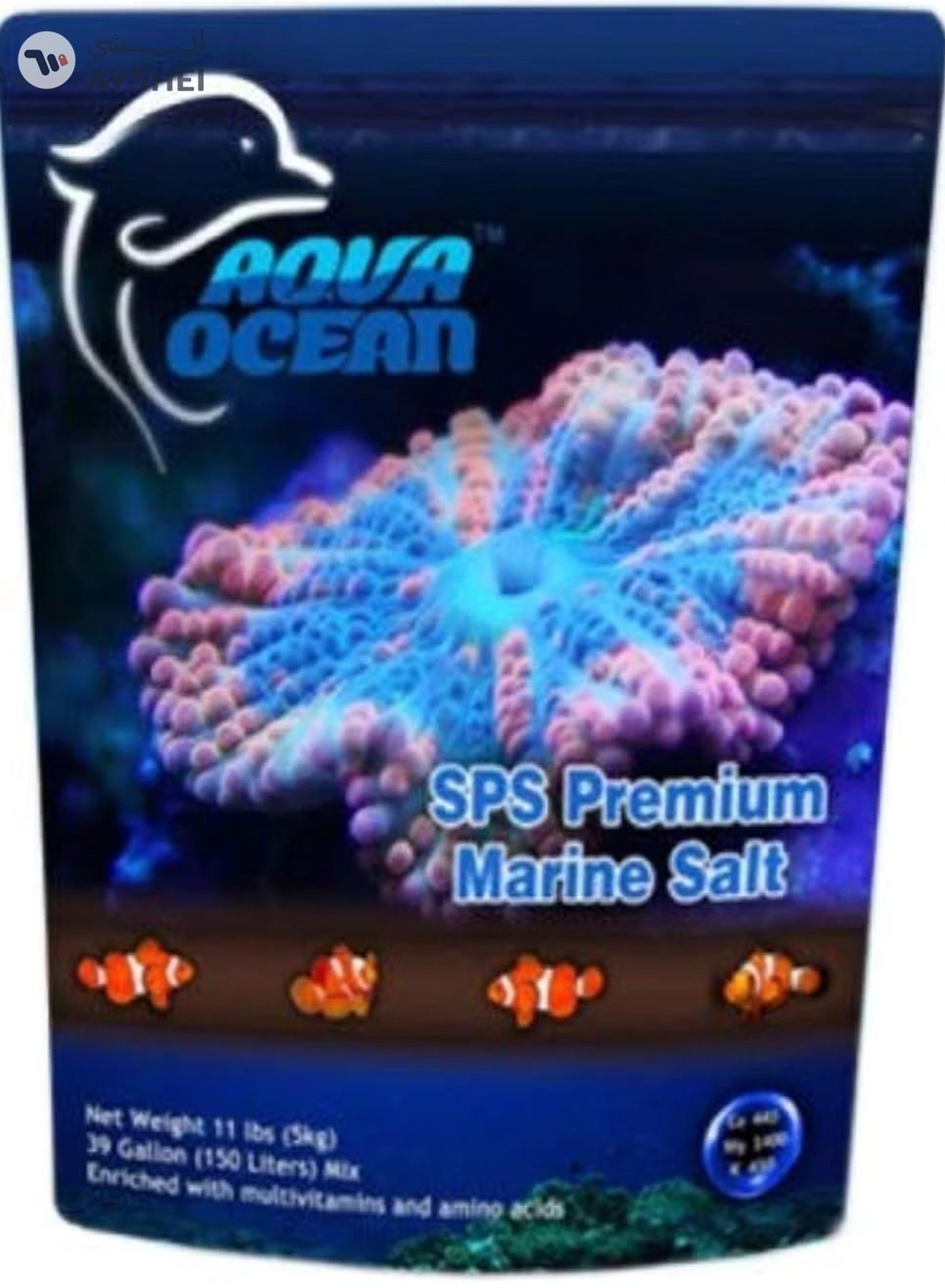 Aqua Ocean SPS Premium Marine Salt 5Kg[Weight - 5kg]
