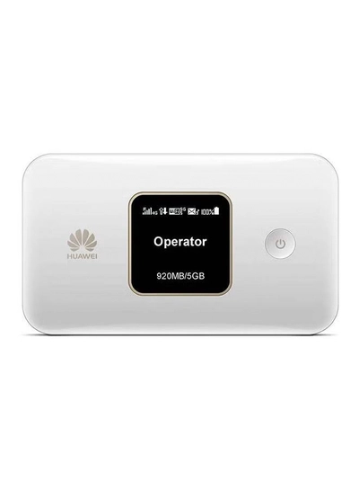 HUAWEI 4G Mobile WiFi 3 | LTE Cat7 300Mbps Speed | Up to 32 WiFi Users | 3000mAh Battery White-0