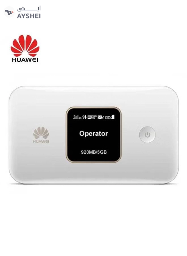 HUAWEI 4G Mobile WiFi 3 | LTE Cat7 300Mbps Speed | Up to 32 WiFi Users | 3000mAh Battery White