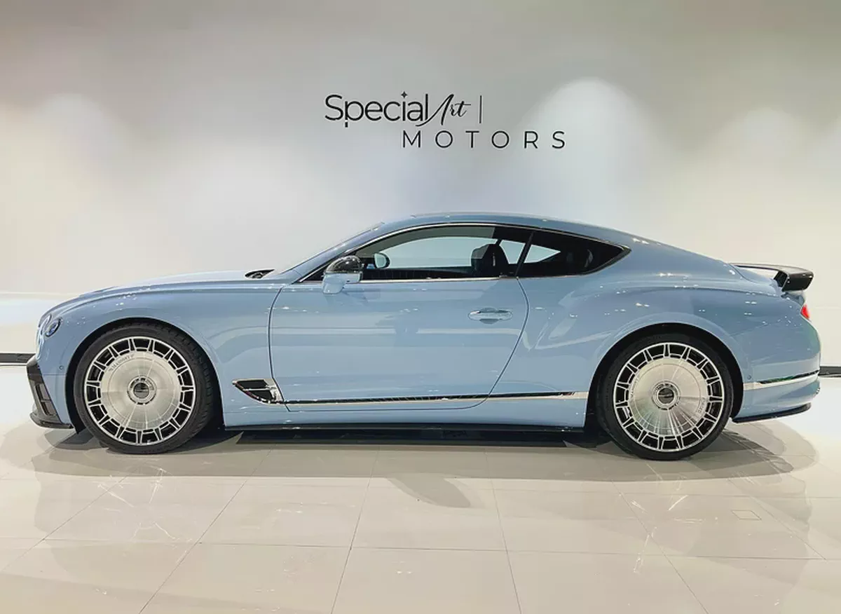 BENTLEY CONTINENTAL GT V8 *ORIGINAL MANSORY* / 2023 / BRAND NEW / FULL CARBON FIBER EXTERIOR-2-2