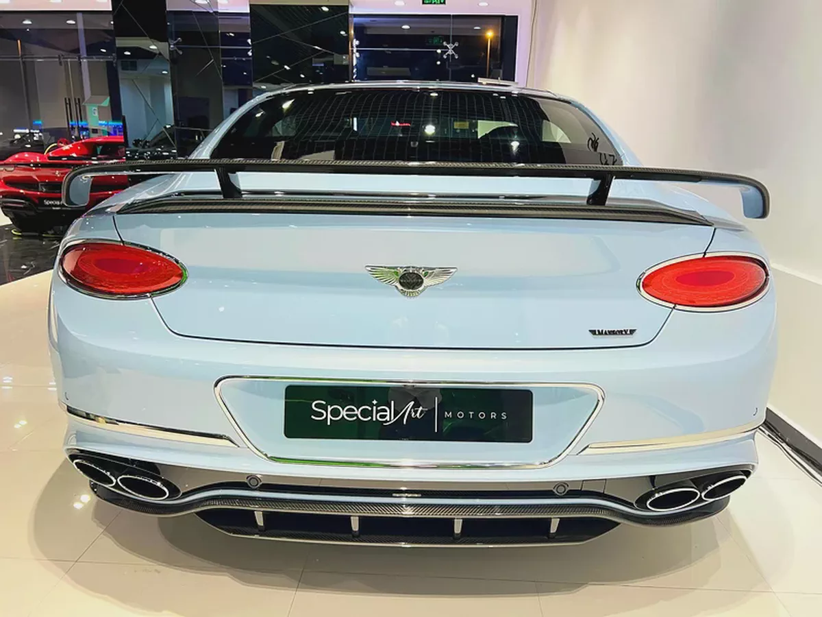 BENTLEY CONTINENTAL GT V8 *ORIGINAL MANSORY* / 2023 / BRAND NEW / FULL CARBON FIBER EXTERIOR-3-3