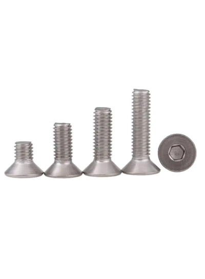 ABBASALI Stainless Steel Flat Head Socket Screws-0