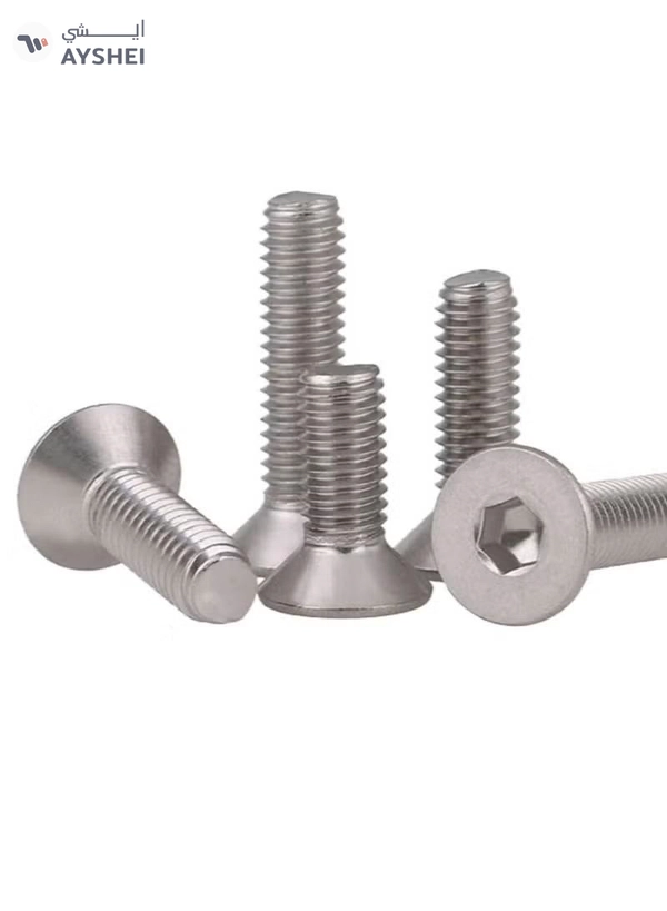 ABBASALI Stainless Steel Flat Head Socket Screws
