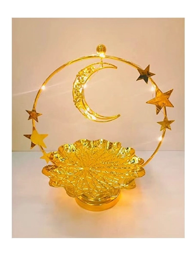 Yuwell Ramadan Lantern Indoor Warm White Lights For Indoor Desk Decorative Ramadan Light For Ramadan Decoration-0