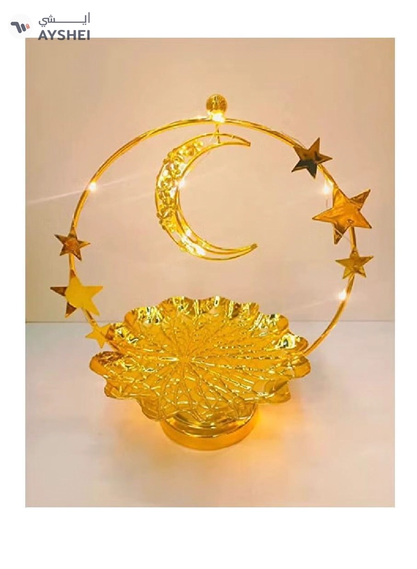 Yuwell Ramadan Lantern Indoor Warm White Lights For Indoor Desk Decorative Ramadan Light For Ramadan Decoration
