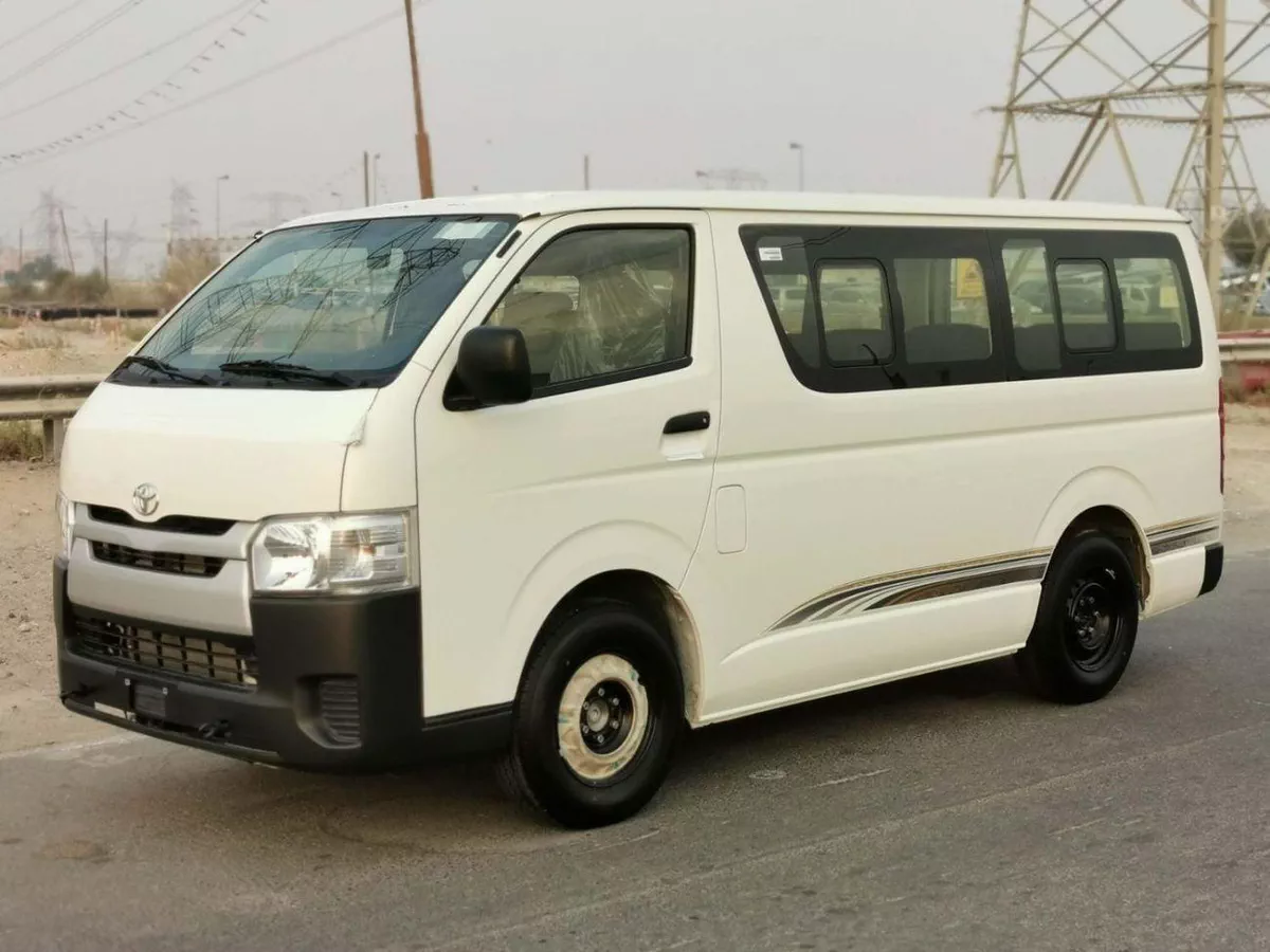 Toyota Hiace DLS - STD ROOF STANDARD ROOF / M/T / 2.5L DIESEL / 15 SEATER / EXPORT ONLY ANGOLA (CODE # HD25ST15)